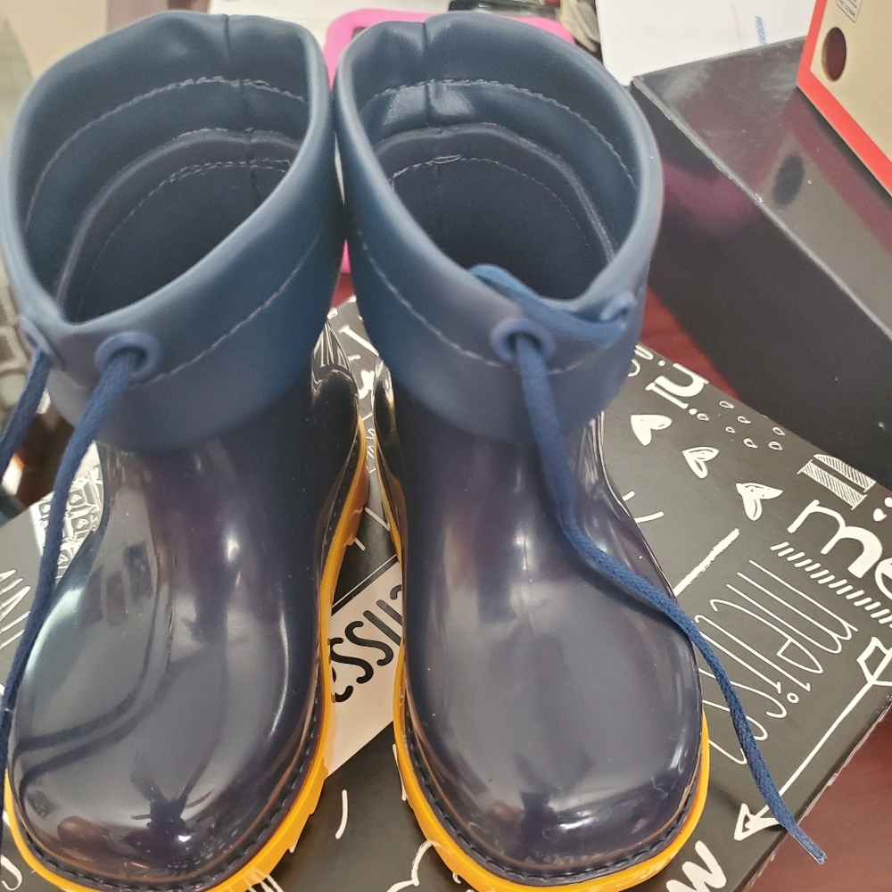 Mini Melissa Rain boots
